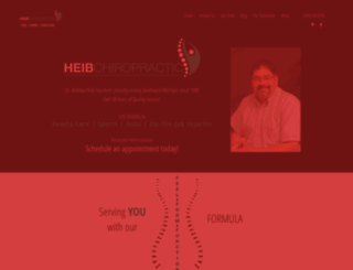 heibchiropractic.com screenshot