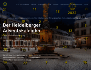 heidelberger-adventskalender.de screenshot