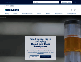 heidelbergusa.com screenshot