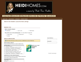 heidihomes.com screenshot
