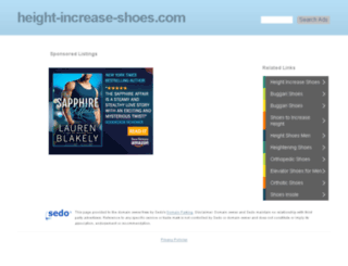 height-increase-shoes.com screenshot