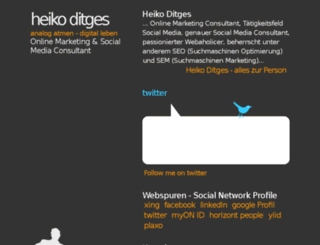 heikoditges.de screenshot