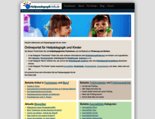heilpaedagogik-info.de screenshot