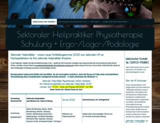 heilpraktiker-physiotherapie-schulung.de screenshot