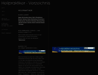 heilpraktikerverzeichnis.eu screenshot