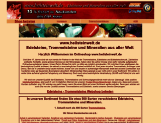 heilsteinwelt.de screenshot