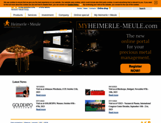 heimerle-meule.com screenshot