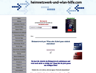 heimnetzwerk-und-wlan-hilfe.com screenshot
