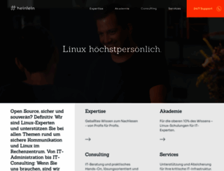 heinlein-support.de screenshot