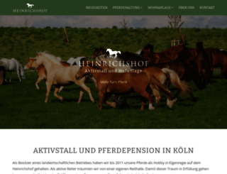heinrichshof.net screenshot
