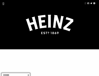 heinz.co.uk screenshot
