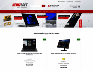 heinzsoft-shop.de screenshot