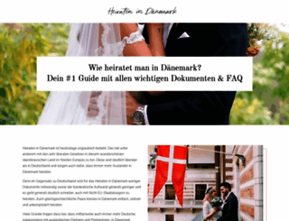 heiratenindaenemark-info.de screenshot
