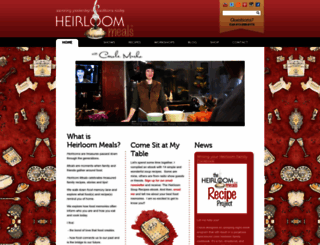 heirloommeals.com screenshot