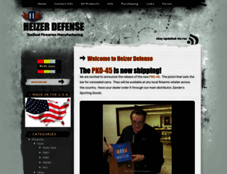 heizerdefense.com screenshot