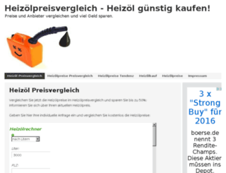 heizoelpreisvergleich.net screenshot