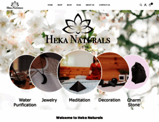 hekanaturals.com screenshot