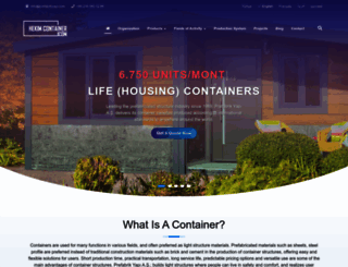hekimcontainer.com screenshot