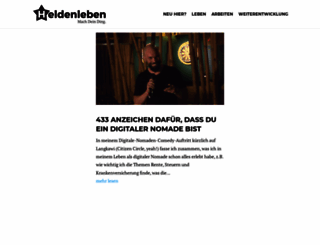 heldenleben.com screenshot