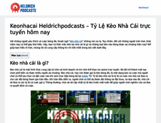 heldrichpodcasts.com screenshot