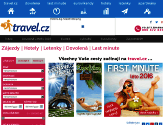 helena.travel.cz screenshot