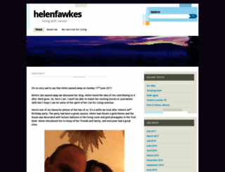 helenfawkes.wordpress.com screenshot