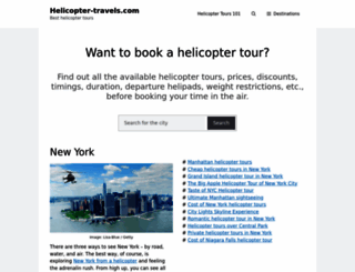 helicopter-travels.com screenshot