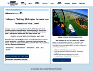 helicopteracademy.com screenshot