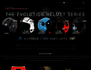 helicopterhelmet.com screenshot