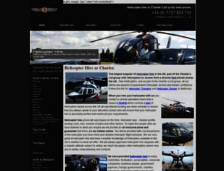 helicopterhireprices.co.uk screenshot