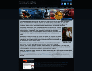 helicopterlawyers.com screenshot