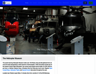 helicoptermuseum.co.uk screenshot