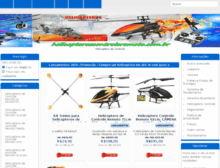helicopteroscontroleremoto.com.br screenshot