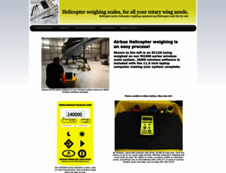 helicopterscales.com screenshot