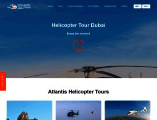 helicoptertourdubai.ae screenshot