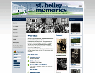 heliermemories.org.uk screenshot