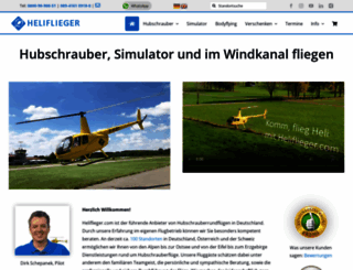 heliflieger.com screenshot