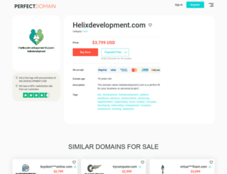 helixdevelopment.com screenshot
