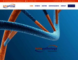 helixpathology.com.au screenshot