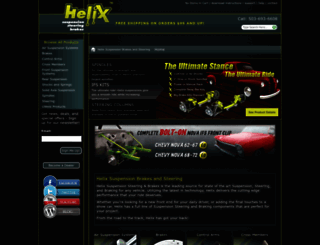 helixsuspension.com screenshot