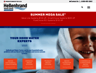 hellenbrandwatercenter.com screenshot