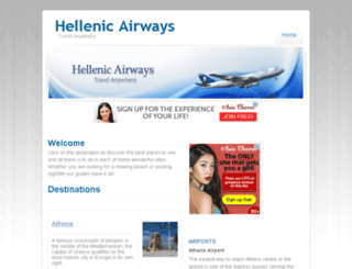 hellenicairways.com screenshot