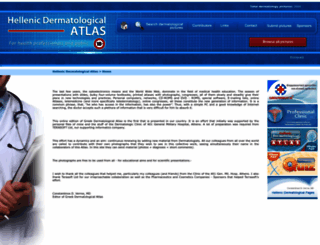 hellenicdermatlas.com screenshot