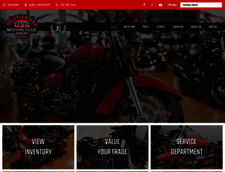 hellfightersmotorcycleshop.com screenshot