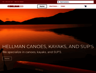 hellmancanoes.com screenshot