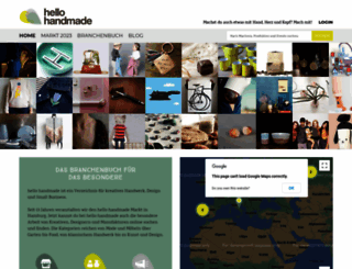 hello-handmade.com screenshot