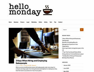 hello-monday.com screenshot