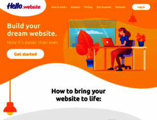 hello.website screenshot