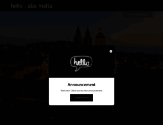 hellocabsmalta.com screenshot