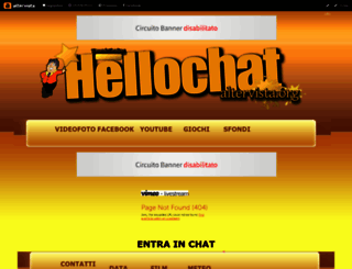 hellochat.altervista.org screenshot